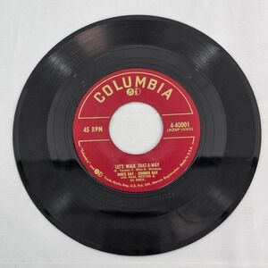 Doris Day Johnnie Ray Lets‎ Walk That-A-Way Candy Lips 45 RPM Columbia 4-40001